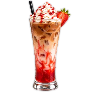 Café fraise glacé — Le Pavé, Guéliz Marrakech
