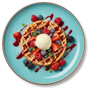 Gaufre gourmande — Le Pavé, Guéliz Marrakech