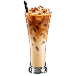 Iced Spanish latte — Le Pavé, Guéliz Marrakech