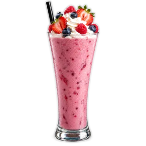 Milkshake fruits rouges — Le Pavé, Guéliz Marrakech