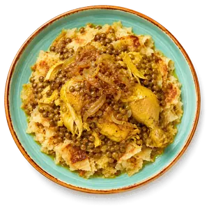 Rfissa de poulet aux lentilles et au trid, spécialité marocaine — Le Pavé, Guéliz Marrakech