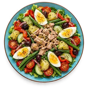 Salade Niçoise — Le Pavé, Guéliz Marrakech